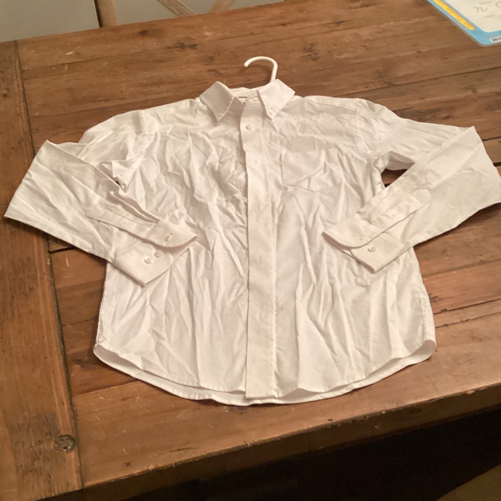 Izod Men's White Dress Shirt